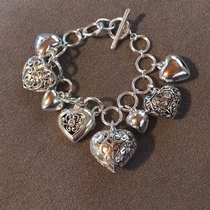 Heart charm Bracelet